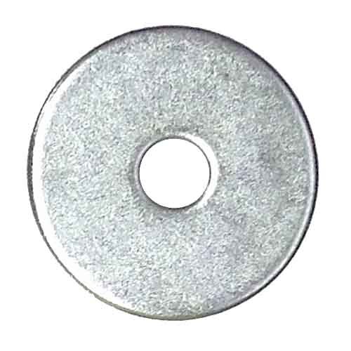 FEN38112 3/8" X 1-1/2" O.D.  Fender Washer, Steel, Zinc